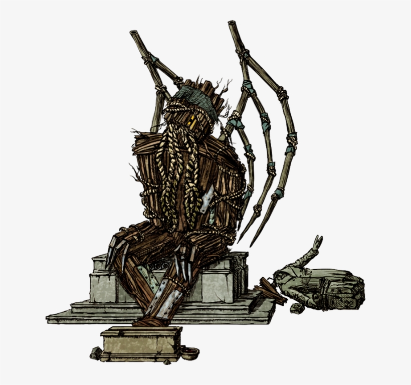 "this Towering Depiction Of One Of The Elder Gods Perches, transparent png download