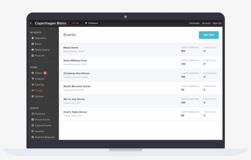 Sell Event Tickets Online For Restaurants, transparent png download
