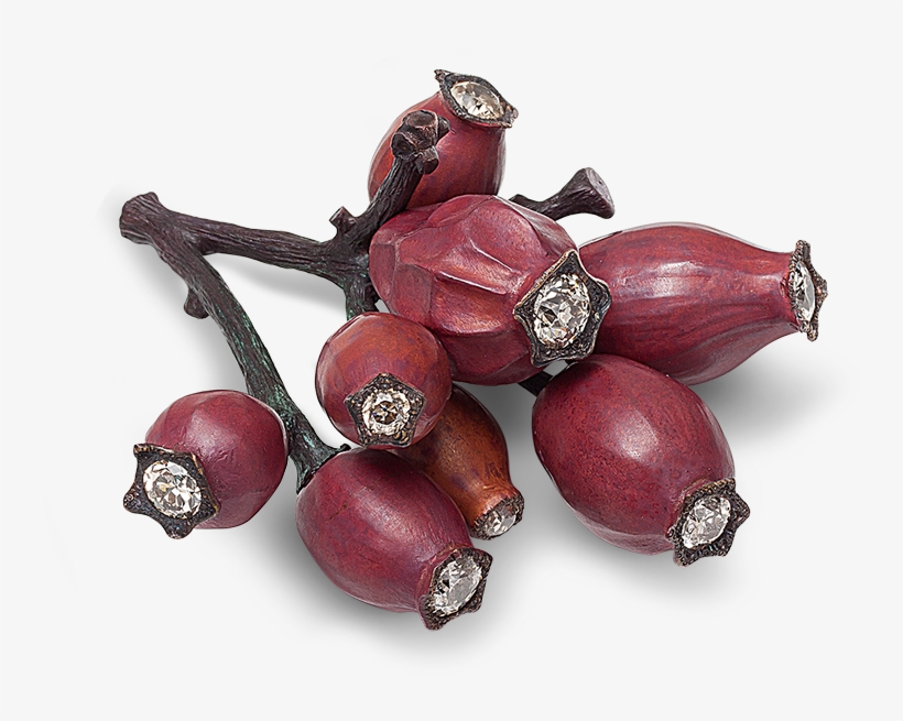 Hemmerle Brooch Shaped As A Rosehip, transparent png download
