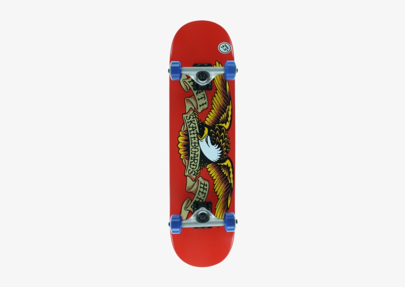 Anti Hero Classic Eagle Mini - Anti Hero Classic Eagle Skateboard Deck Grey - 8.25", transparent png download