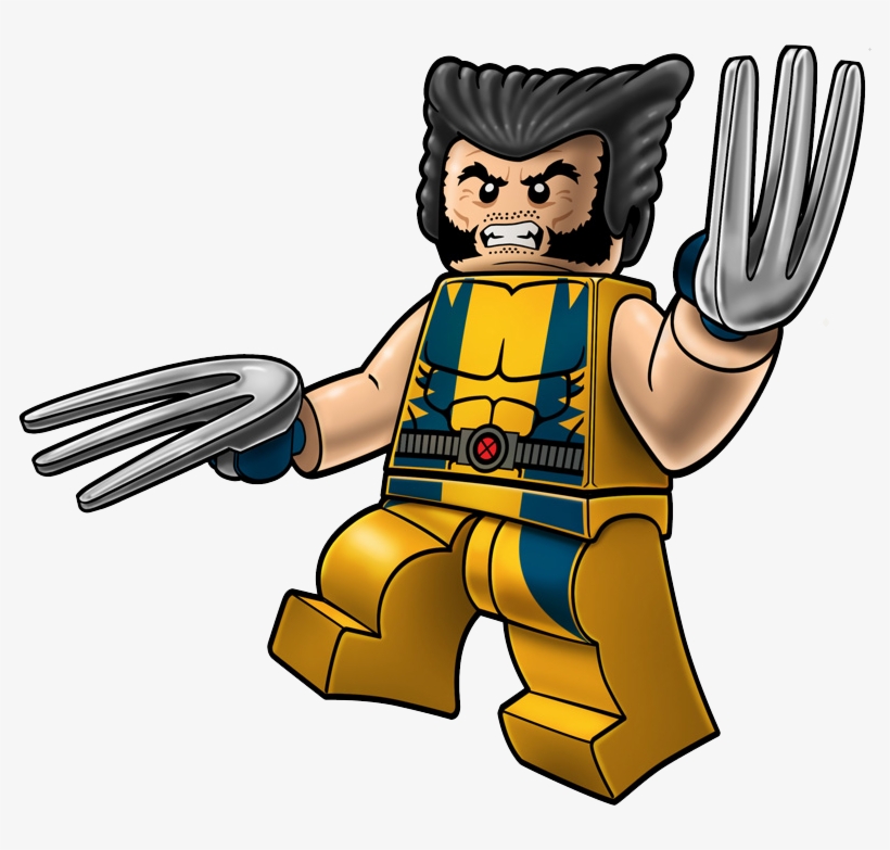 Lego Wolverine Clipart, transparent png download
