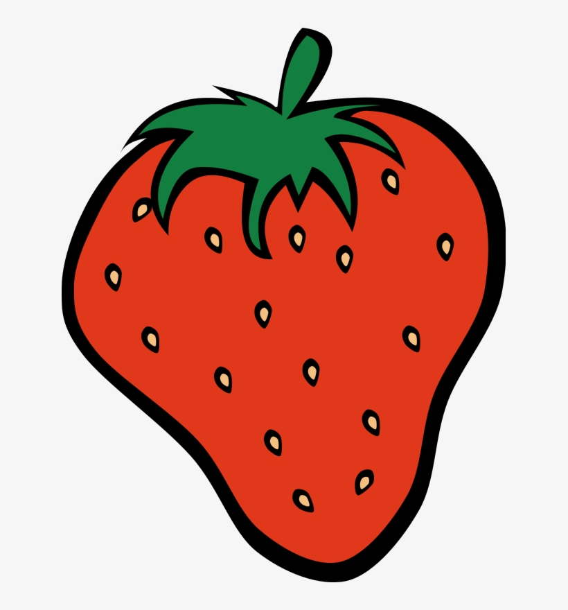 X Panda Free Images Info - Strawberry Clipart, transparent png download