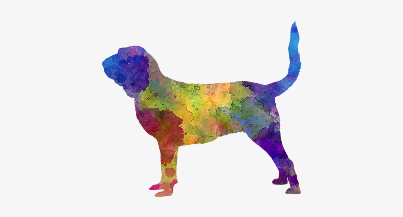 Click And Drag To Re-position The Image, If Desired - Zazzle Bloodhound Im Watercolor Iphone 4 Cover, transparent png download