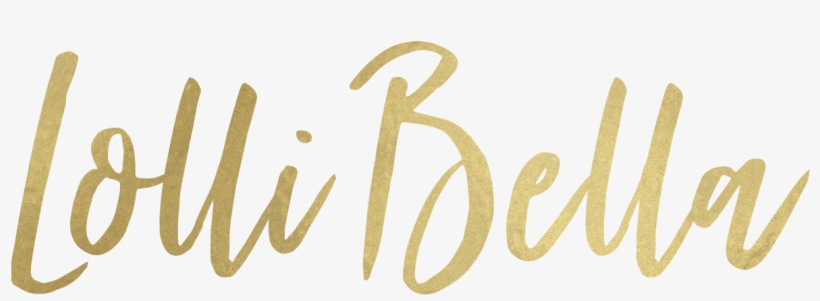 Lolli Bella Lolli Bella Lolli Bella - Calligraphy, transparent png download