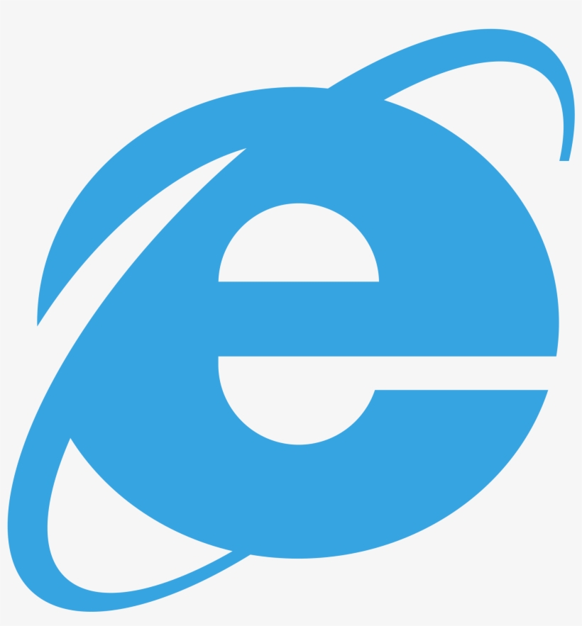 Internet Explorer 4 And 5 Logo - Internet Explorer Logo, transparent png download