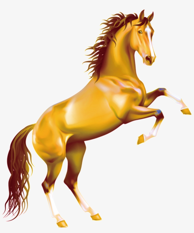 This Graphics Is Yellow Running Horse Pattern Element - Cowgirl Cowgirl Queen Duvet, transparent png download