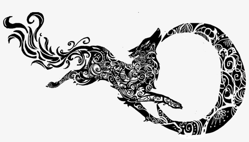 Wolf Tribal Png - Tribal Png, transparent png download