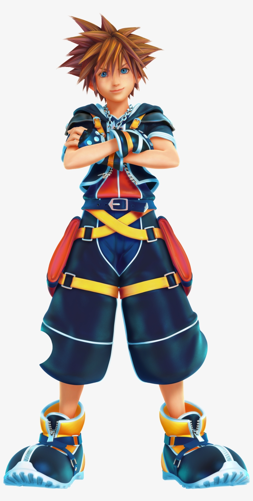 Renders - Sora Kingdom Hearts Iii, transparent png download