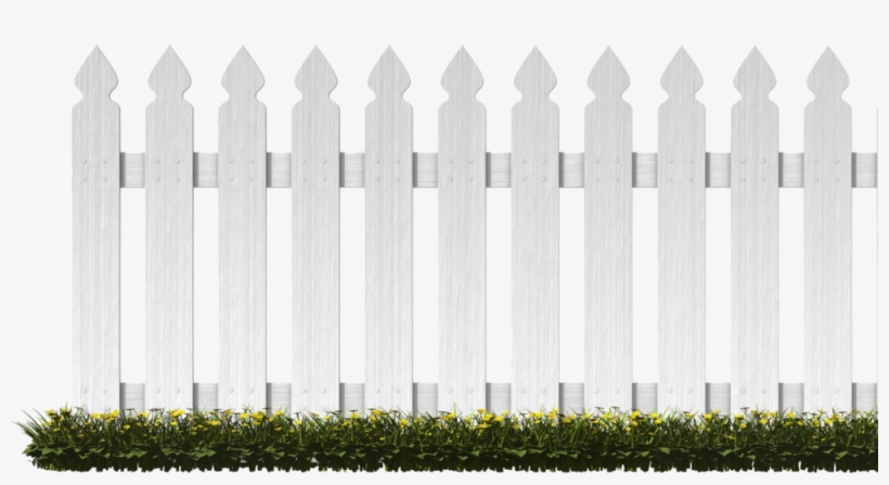 White Picket Fence - White Picket Fence Png, transparent png download