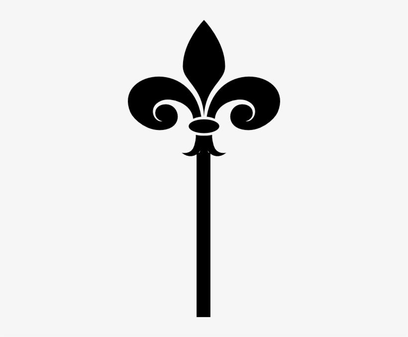 Key Clipart Fleur De Lis - Fleur De Lis Key, transparent png download