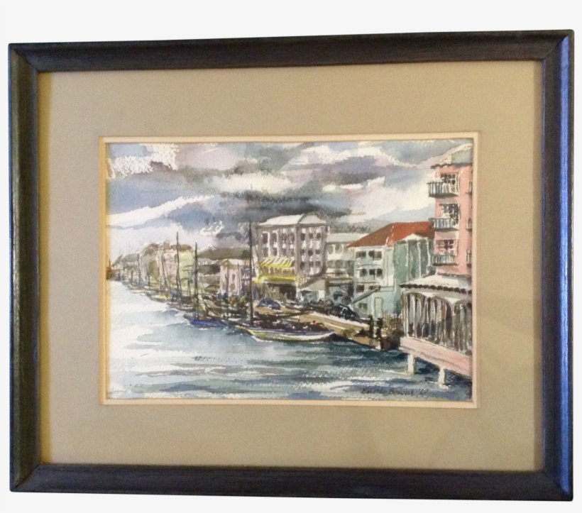 Dorothy Bourne, Painting Warf Street, Nassau Bahamas - Nassau, transparent png download