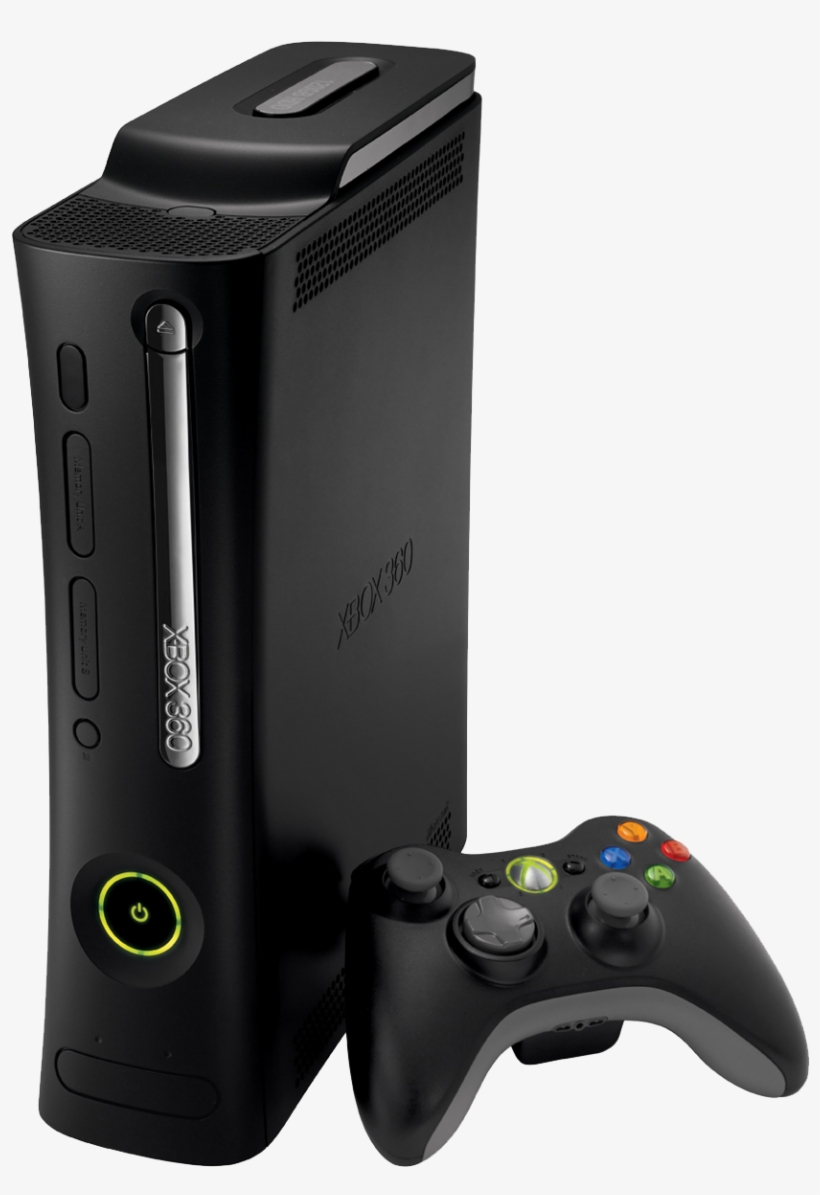 Xbox 360 - Microsoft Xbox 360 Elite - 120 Gb - Black, transparent png download