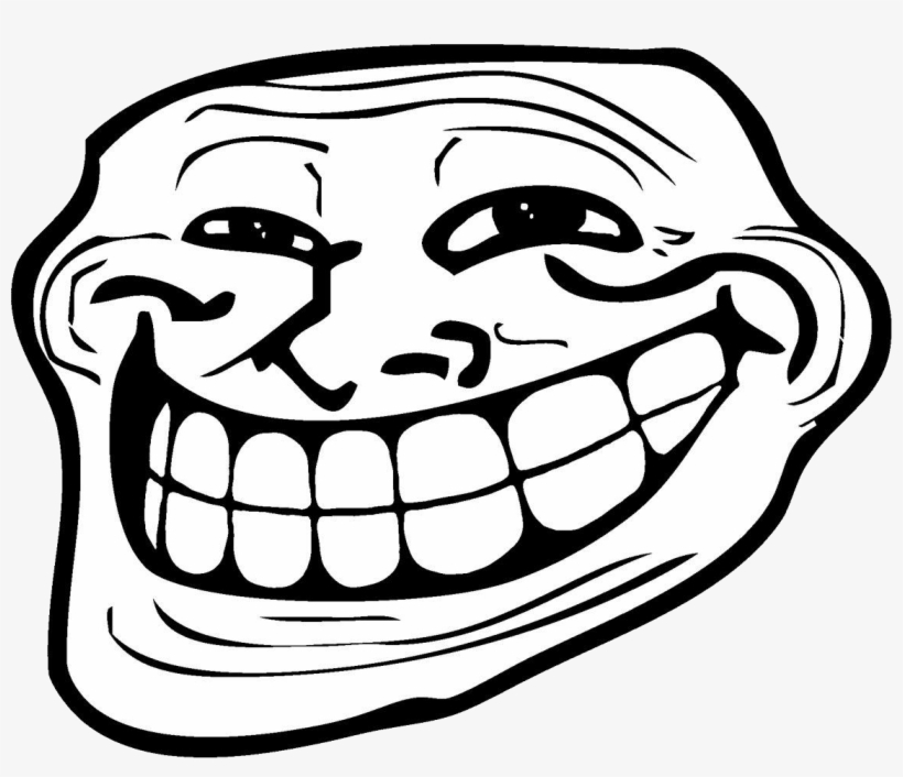 Troll Face .png, transparent png download