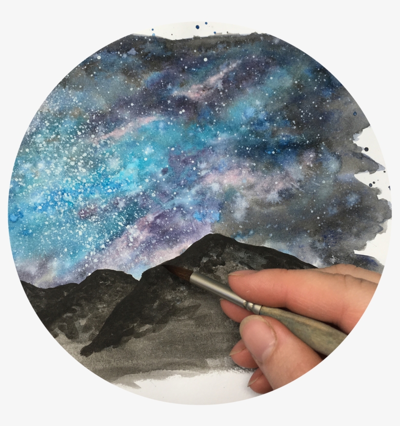 What Inspires You Who Supports You On This Journey - Milky Way, transparent png download