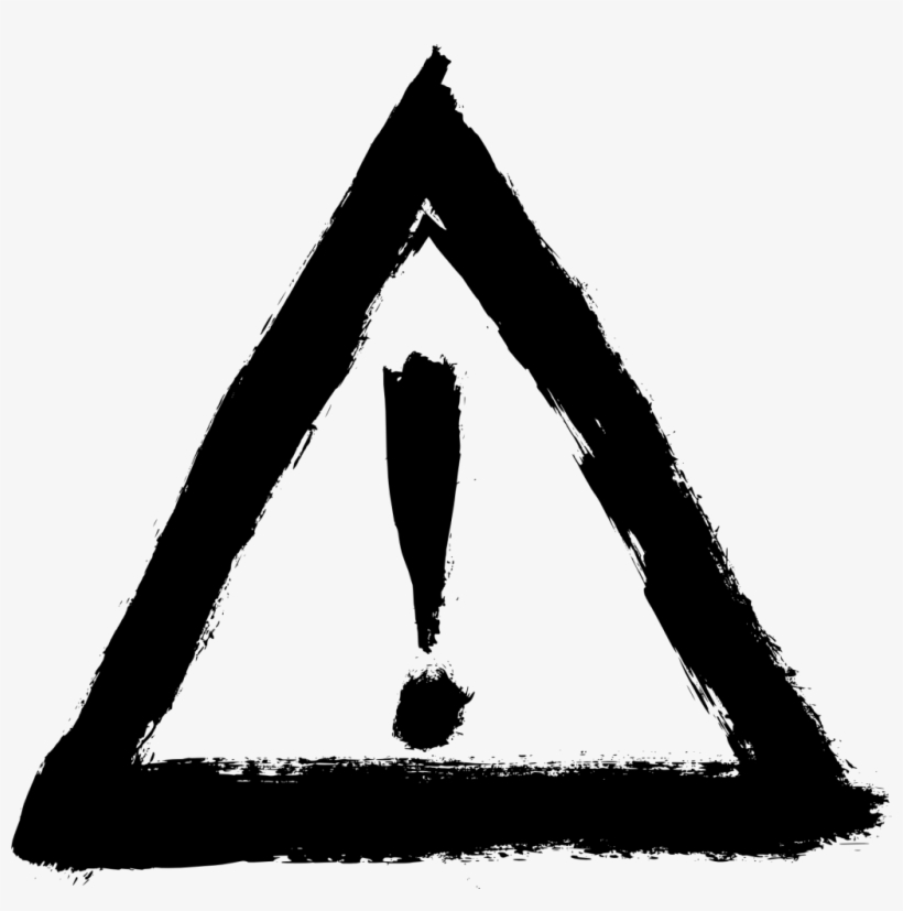 Png File Size - Exclamation Mark Warning Transparent, transparent png download