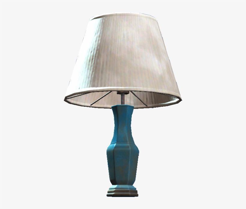 Blue Table Lamp - Table Lamp Png, transparent png download
