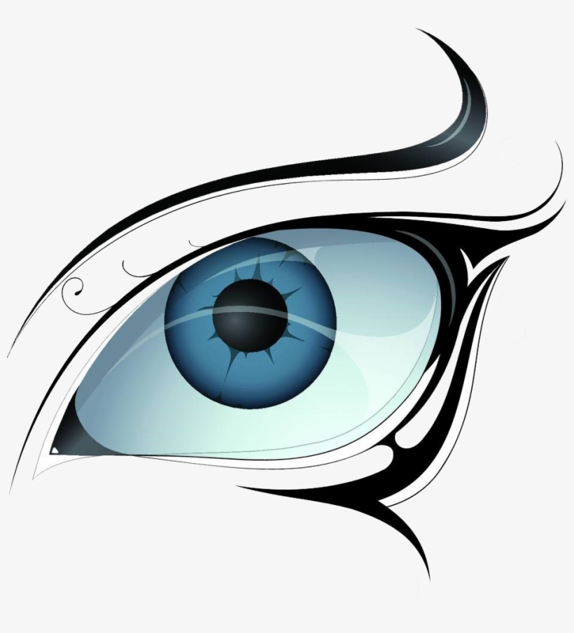 Tattoo Eye Vecteur Illustration - Eye, transparent png download