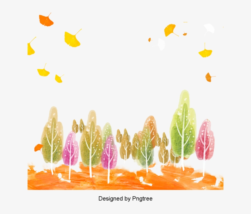 Beautiful Cartoon Lovely Hand-painted Watercolor Floating - Watercolor Painting, transparent png download