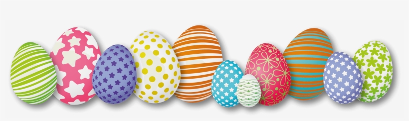 Easter-eggs - Herma Oster-sticker Decor Fröhliche Bunte Ostereier, transparent png download