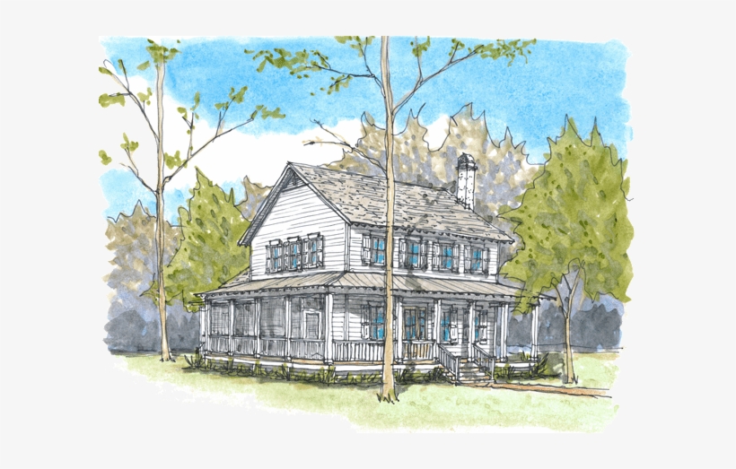 Front Light Offers A Series Of Crafted Home Plans To - Painting, transparent png download