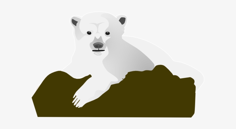 Picture Stock The Clip Art At Clker Com Vector - Polar Bear Vector Png, transparent png download