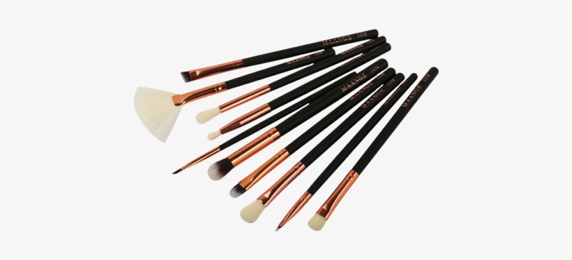 10 Pcs Eye Makeup Brushes Set - Gearbest 10 Pcs Eye Makeup Brushes Set, transparent png download