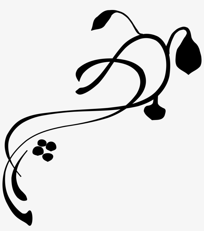 Line Cilpart Precious Pictures Of Vines Free - Vines Vector, transparent png download