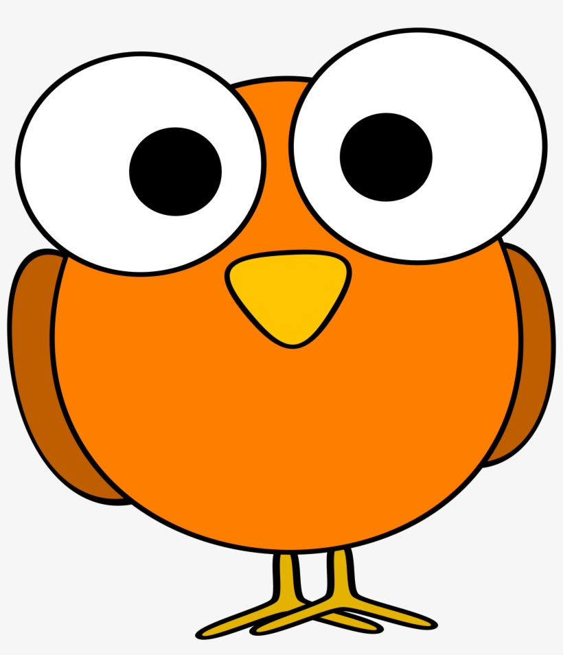 Download Orange Bird Clipart Png