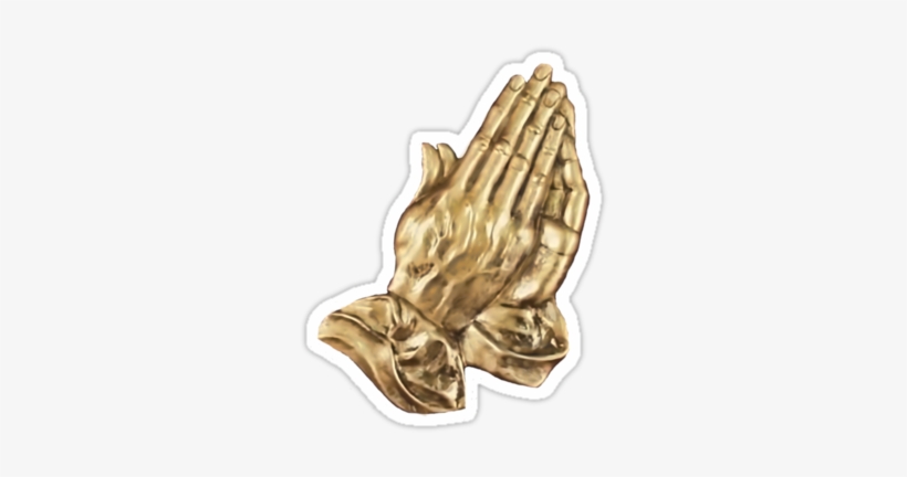 Your Date Of Birth - Gold Prayer Hands Png, transparent png download