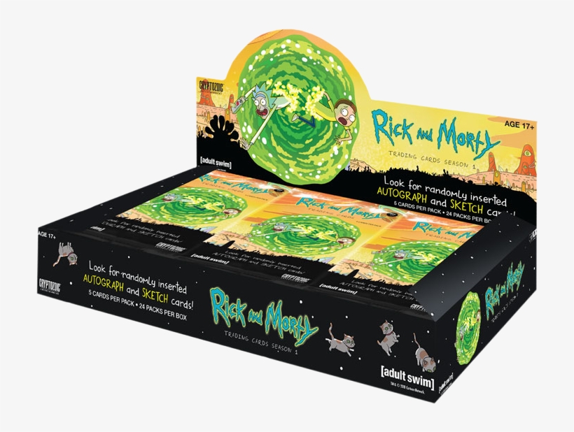 Rick And Morty - Rick And Morty Trading Cards, transparent png download