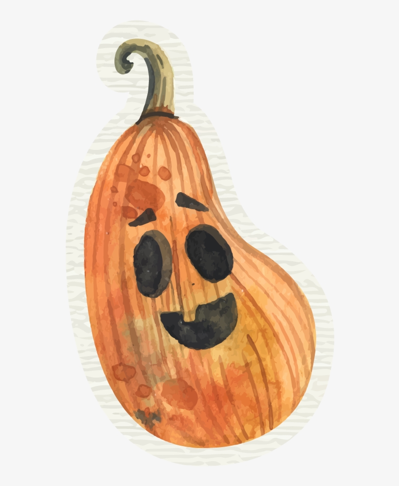 Halloween Watercolor - Watercolor Painting, transparent png download