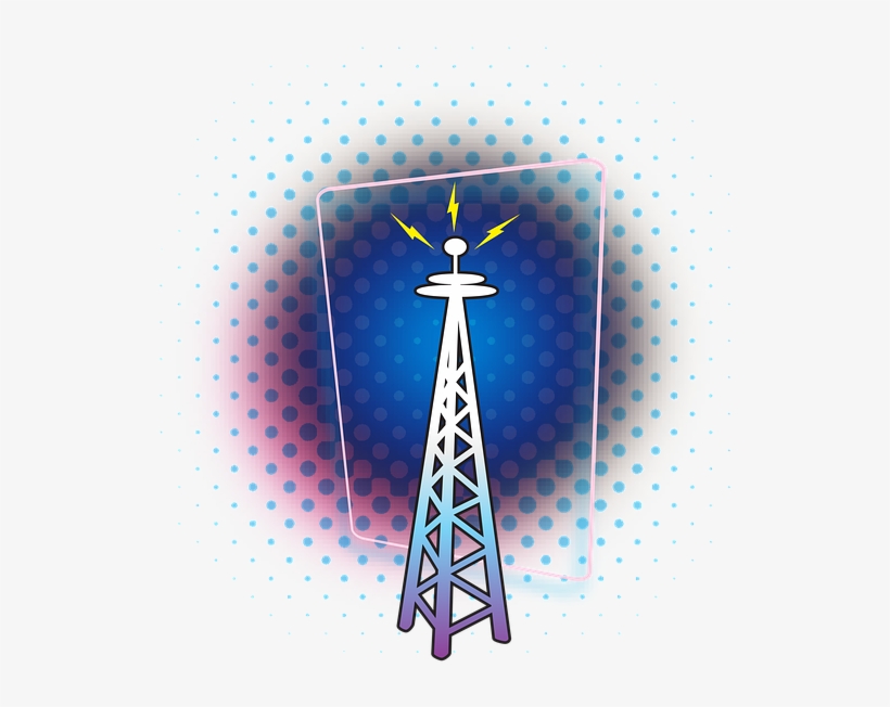 Tower, Satellite, Communication, Technology, Wireless - Communications Satellite, transparent png download