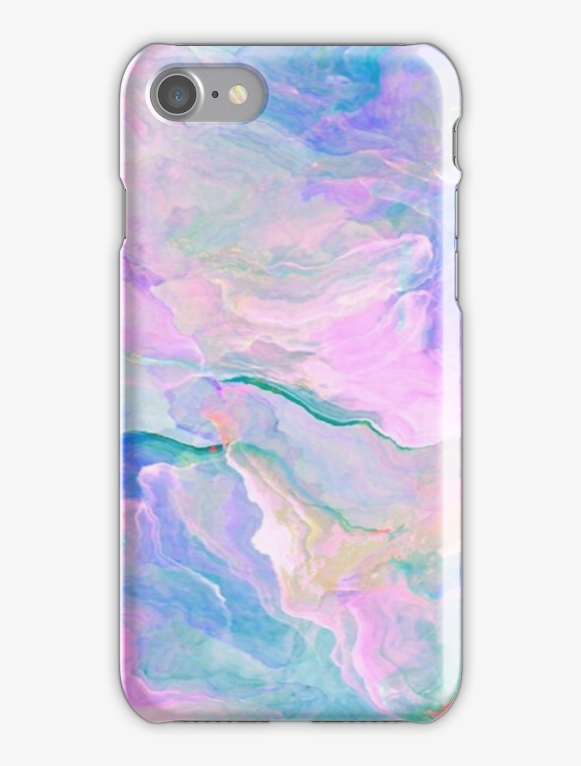 Cotton Candy Watercolor Iphone 7 Snap Case - Pile Of Poo Emoji, transparent png download