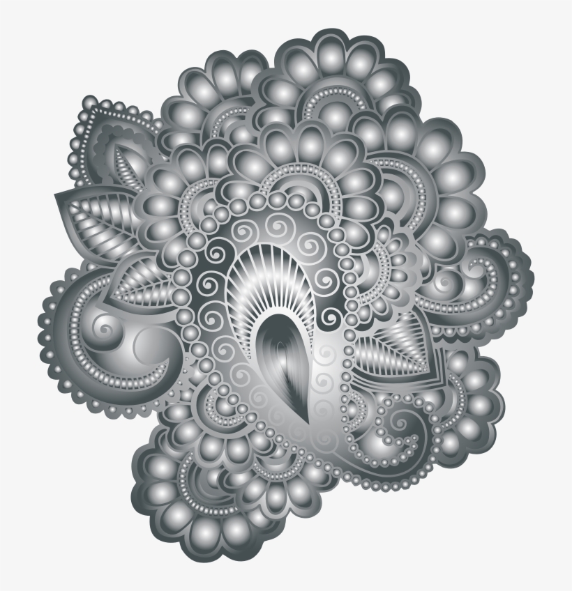 Henna Tattoo Png - Transparent Background Henna Tattoo Png, transparent png download