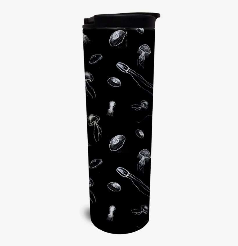 Night Jellyfish Tumbler - Watermark, transparent png download