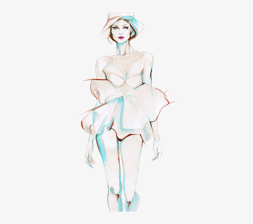 Alina Grinpauka - Grinpauka Watercolor Dress, transparent png download