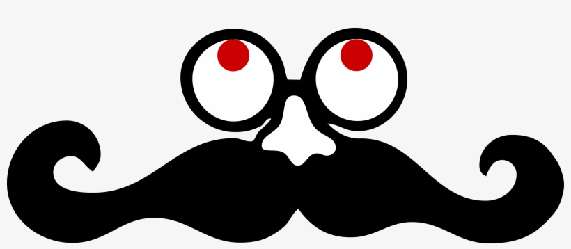 Safam Mustache Logo - Mustache Cartoon, transparent png download