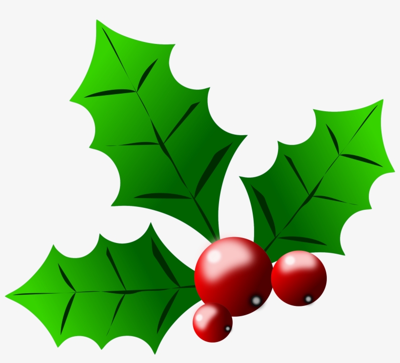 Holly Berry Png - Holly Clipart Free, transparent png download