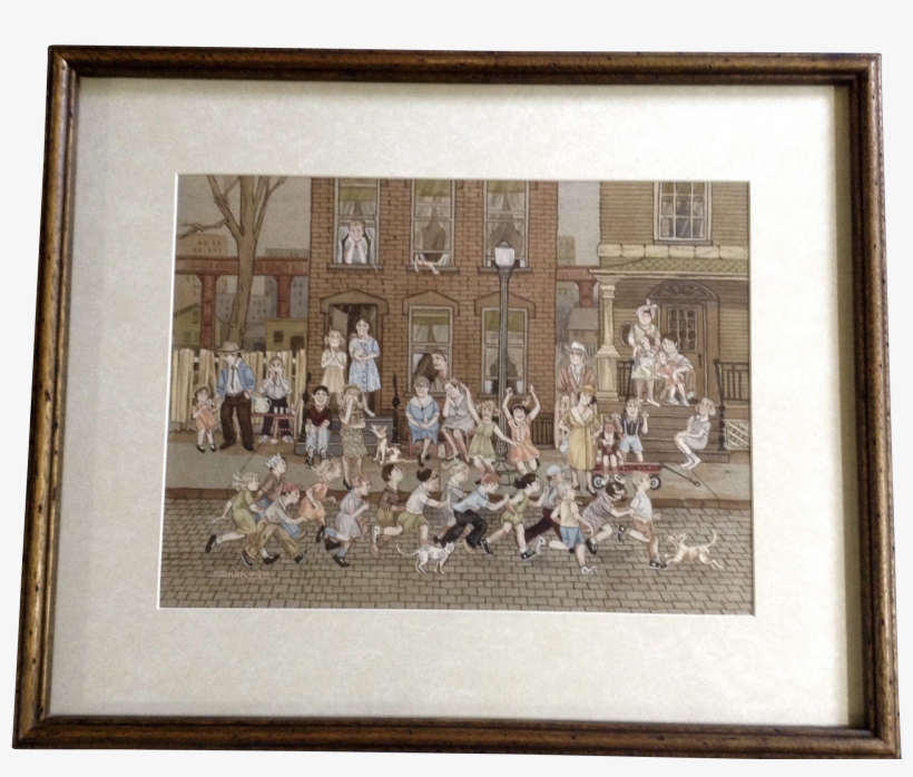 Sharmon, Gouache Watercolor Painting, Chicago City - Gouache, transparent png download