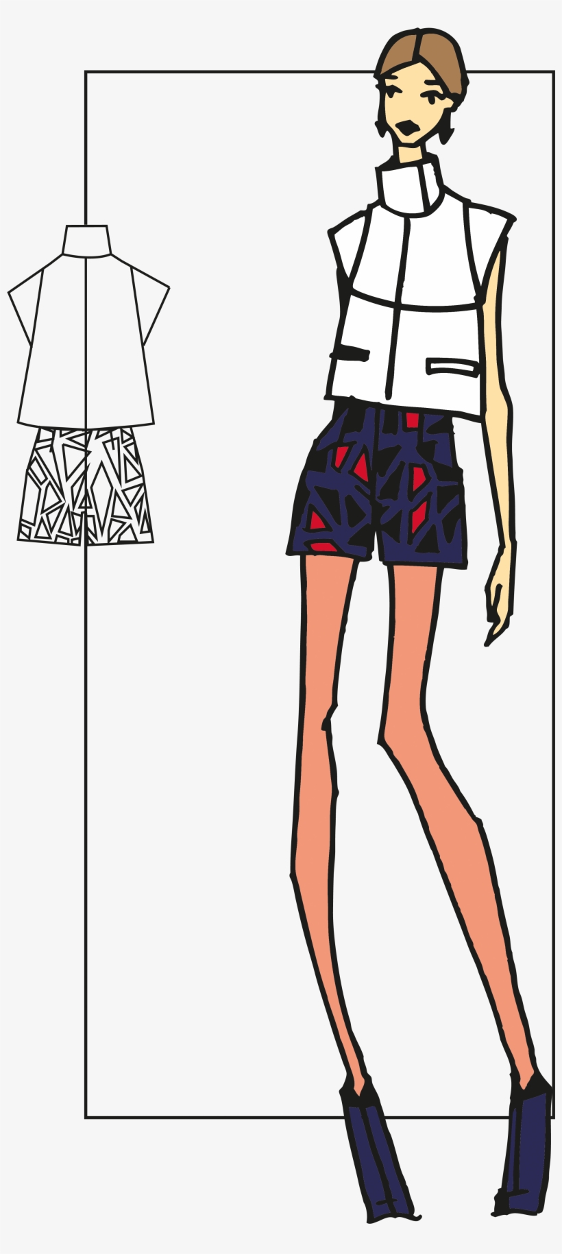 #olgako #fashionillustration #illustration #watercolor - Drawing, transparent png download