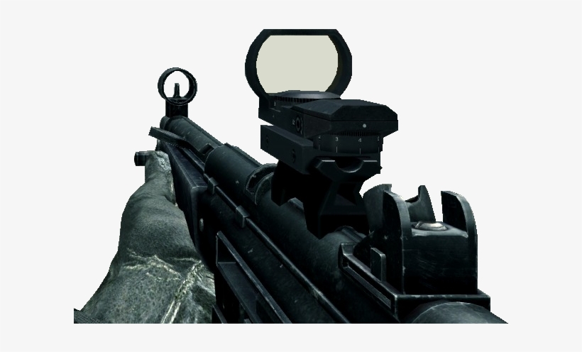 Reddotmp 4 - Cod4 Mp5 Red Dot, transparent png download