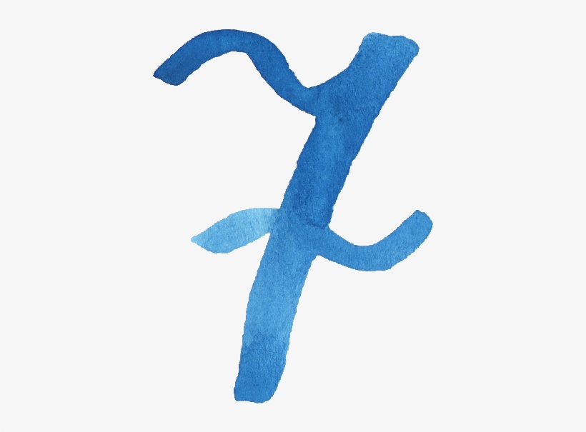 Free Download - Watercolor Number 7 Png, transparent png download