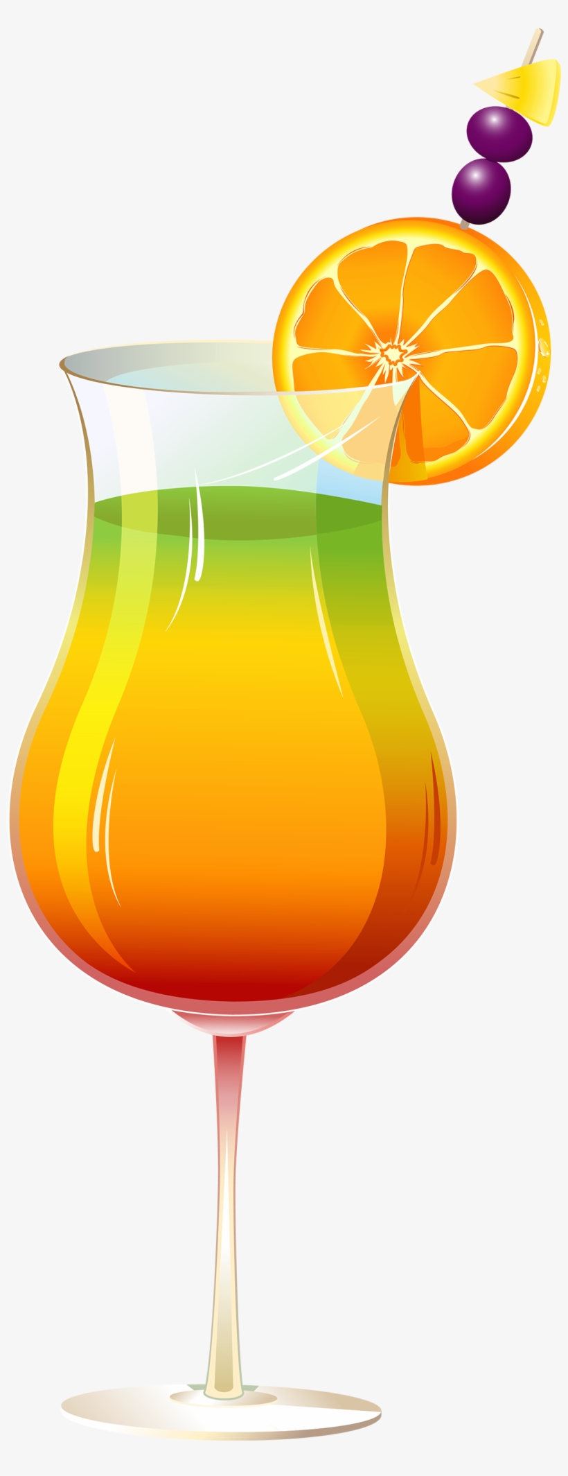 Exotic Cocktail Png Clipart - Cocktail, transparent png download