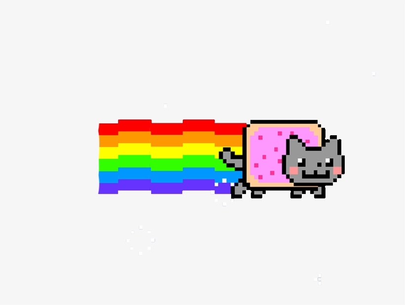 Imagen Png De Nyan Cat By Jiruuu-d556gvh - Nyan Cat, transparent png download