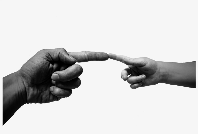 Dad & Child Hands With Transparent Background Free - La Salud No Lo Es Todo Pero Sin Ella Todo Lo Demás, transparent png download