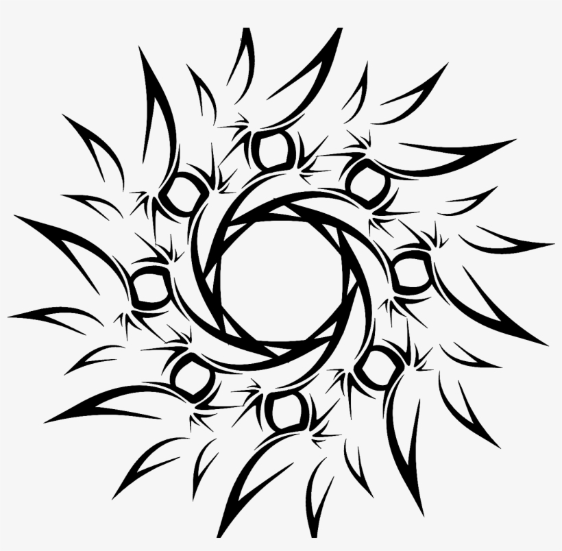 Imagining The Edges Being Watercolor Wings Of Birds - Tribal Tattoos On Elbow, transparent png download