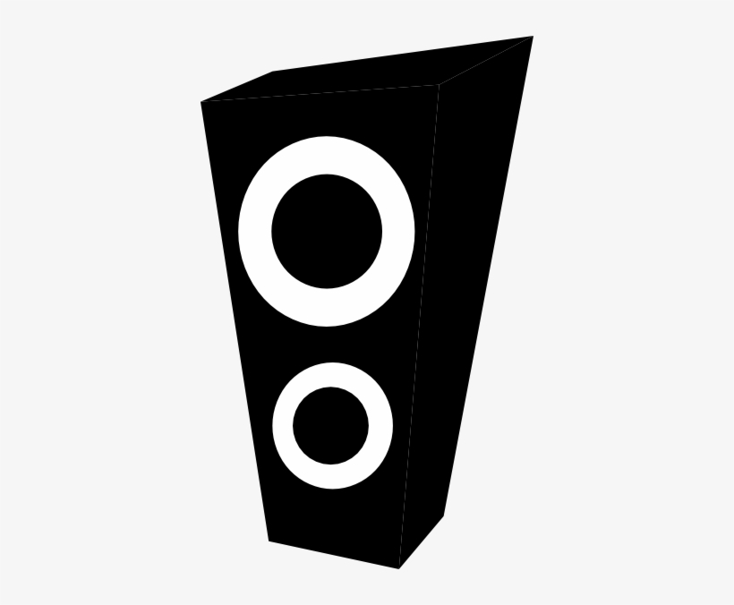 Jpg Royalty Free Animated Black Yup Yeah Clip Art At - Speakers Clipart Black And White, transparent png download