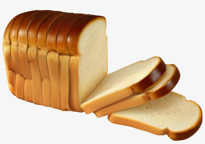 Sandwich Bread Png Clip Art - Clip Art Of Bread, transparent png download