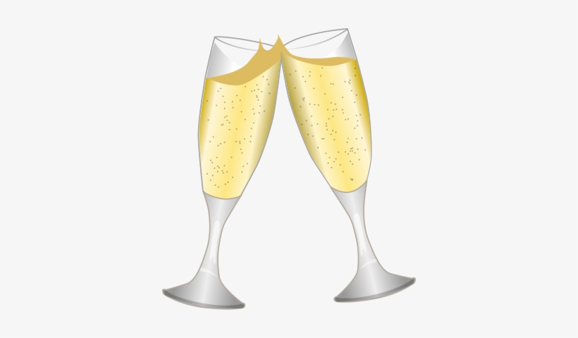 Png Download Glasses - Champagne Toast Clip Art Png, transparent png download