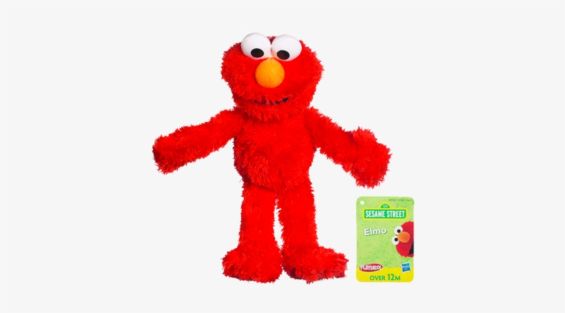 Sesame Street Plush Elmo, 9 Inch, transparent png download